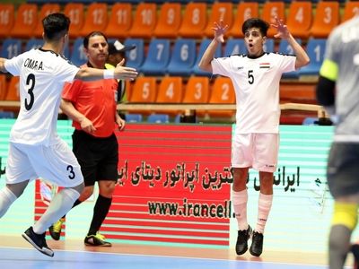 پیروزی عراق برابر چین تایپه