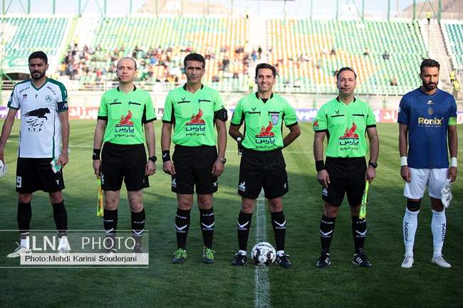 تساوی تیم فوتبال ذوب آهن اصفهان مقابل ملوان انزلی