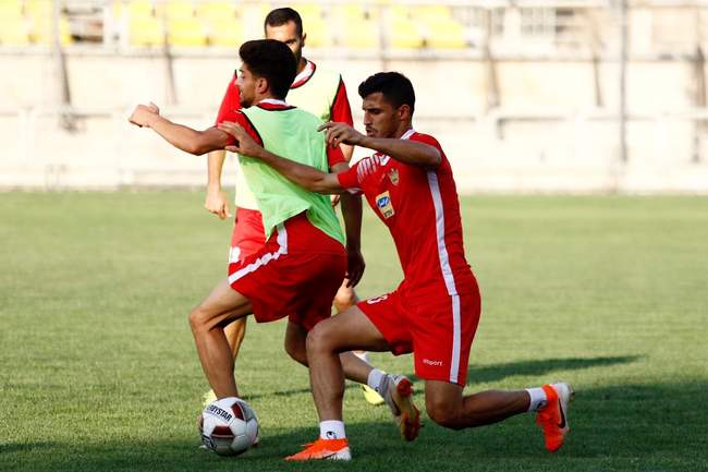 گزارش تصویری تمرین پرسپولیس زیر نظر کالدرون