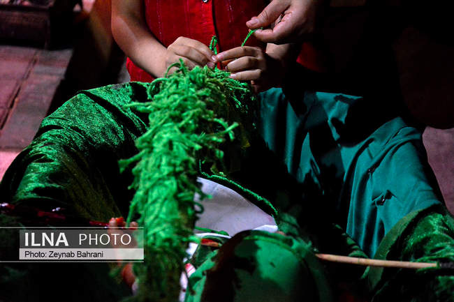 مراسم سینی گردانی شهرک عرب ها
