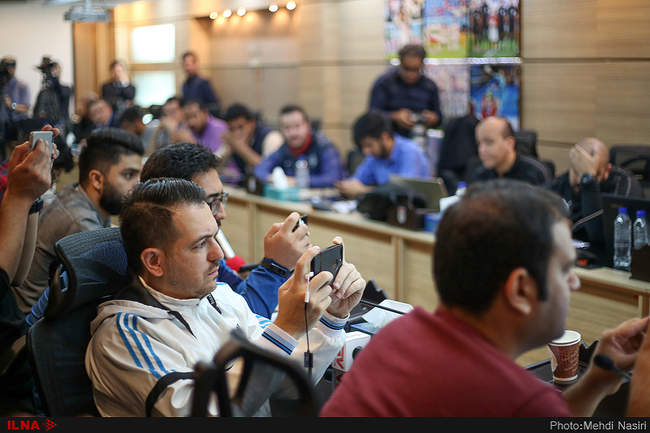 نشست خبری مربیان پرسپولیس تهران و السد قطر