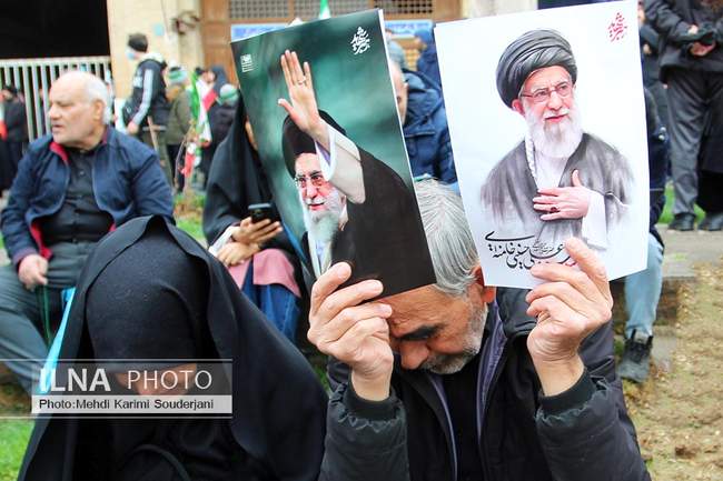 راهپیمایی روز قدس در اصفهان