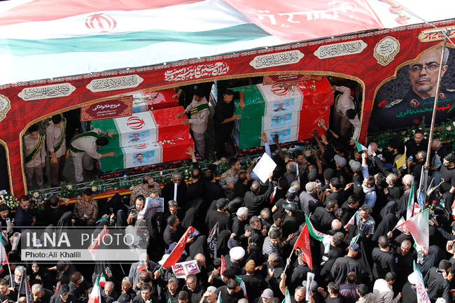 مراسم تشییع شهدای اقتدار - تهران / 1