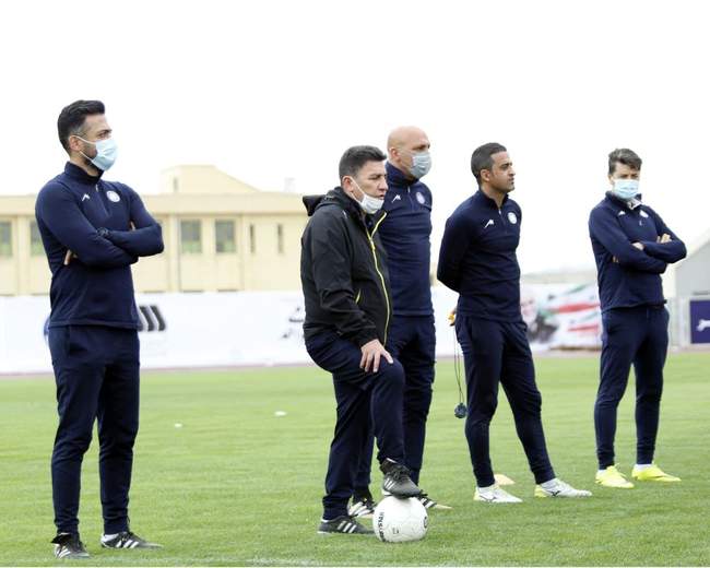 تمرین امروز گل گهر زیر نظر امیر قلعه‌نویی