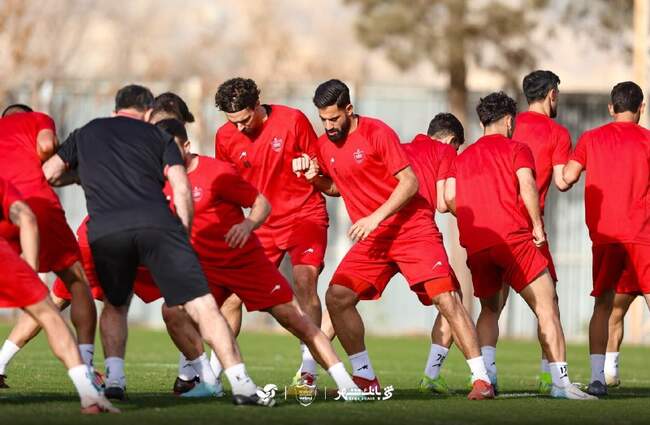 تمرین پرسپولیس