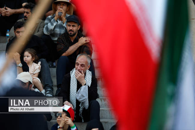 مراسم وداع با رهبر شهید انقلاب/۶