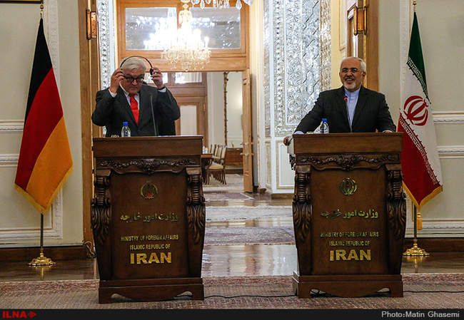 دیدار محمد جواد ظریف وزیر امور خارجه کشورمان با فرانک والتر اشتن مای