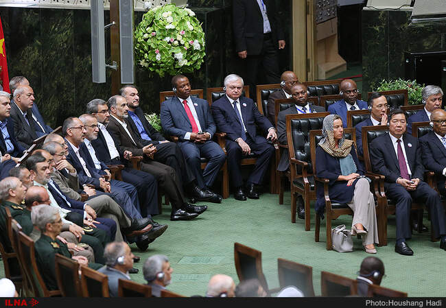 حواشی مراسم تحلیف دوازدهمین دوره ریاست جمهوری به روایت تصویر