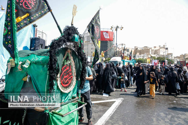 مراسم پیاده‌روی جاماندگان اربعین حسینی در تهران/ 2