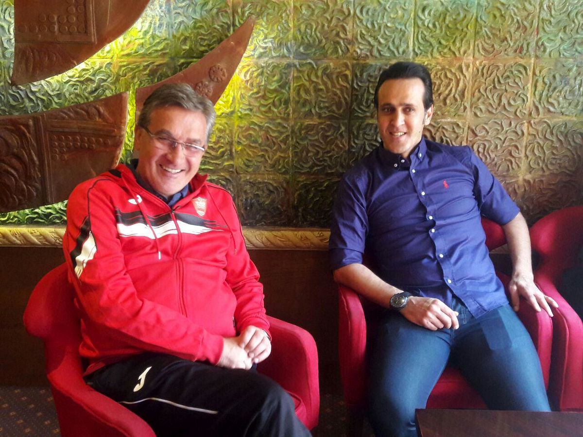 جادوگر پرسپولیس در جمع بحران زده‌ها 