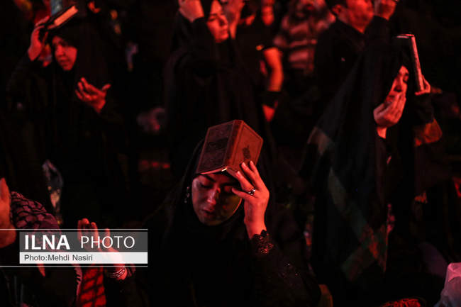  مراسم احیای شب بیست و یکم رمضان در ستاد فرماندهی انتظامی تهران بزرگ