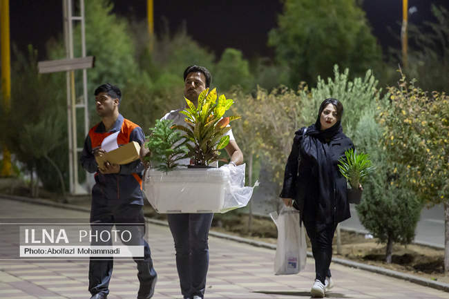 هشتمین نمایشگاه سراسری گل و گیاه در یزد
