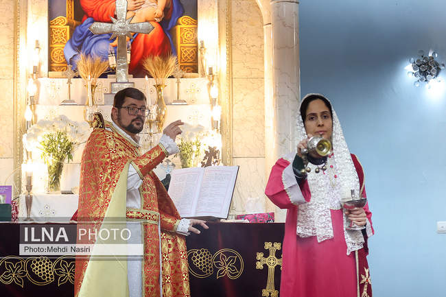 مراسم سال 2026 میلادی در کلیسای تارگمانچاتس مقدس 