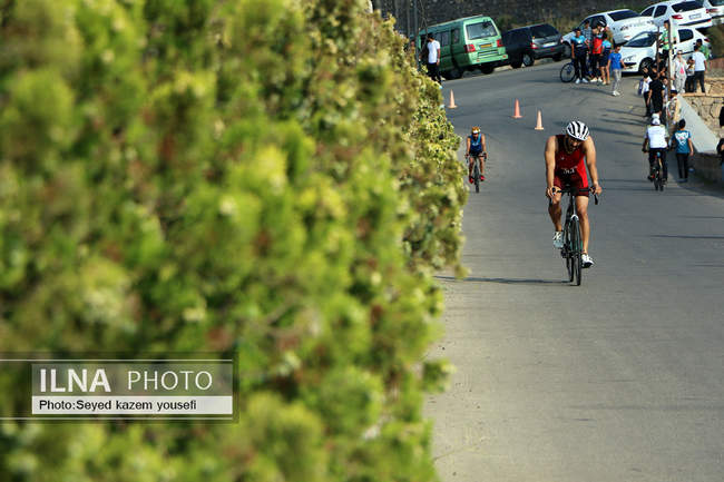 مسابقات ترای اتلون قهرمانی کشور در تبریز