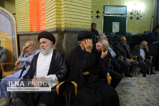 مراسم ختم همسر آیت‌الله سیستانی در تهران