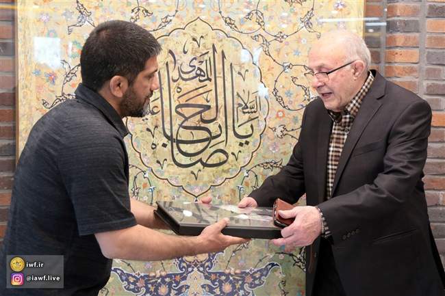 رئیس و دبیر اسبق فدراسیون مهمان علیرضا دبیر بودند(گزارش تصویری)