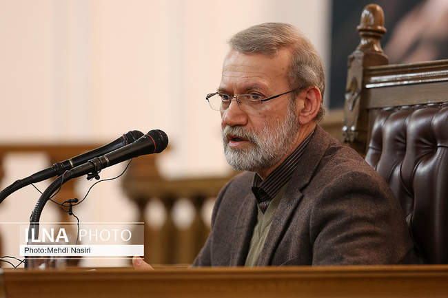 نشست خبری علی لاریجانی رئیس مجلس شورای اسلامی