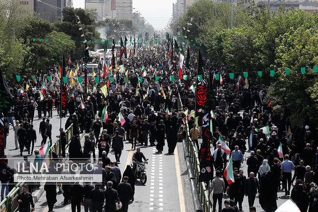 مراسم تشییع شهدای اقتدار - تهران / 2