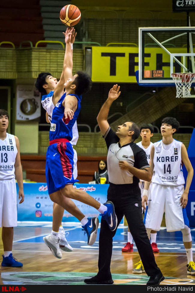 بیست و چهارمین دوره مسابقات بسکتبال قهرمانی جوانان آسیا: کره - فیلیپی