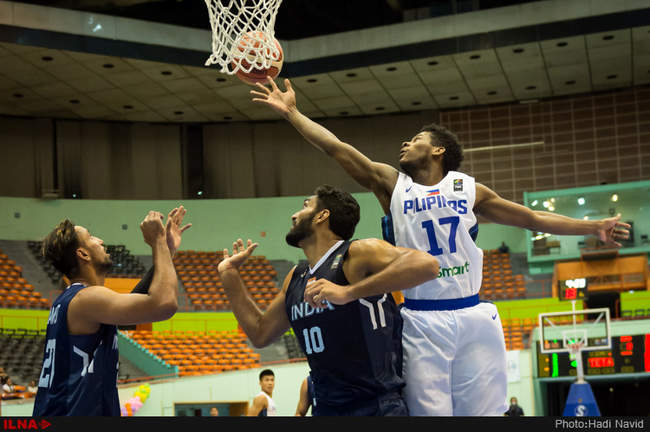 مسابقات بسکتبال آسیا چلنج /هند - فیلیپین