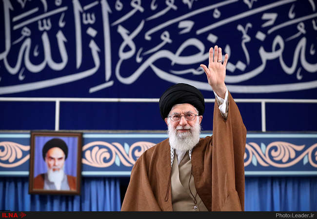 دیدار هزاران نفر از دانش‌آموزان و دانشجویان با رهبر معظم انقلاب