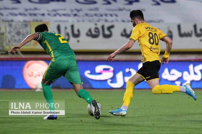 برد قاطع سپاهان برابر صنعت نفت آبادان 