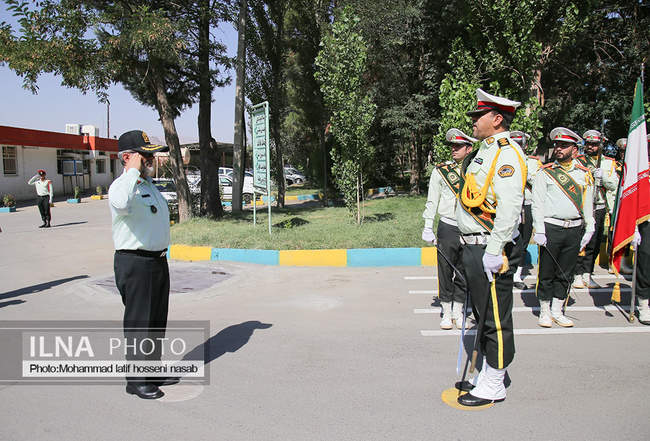 تودیع و معارفه فرمانده انتظامی کردستان