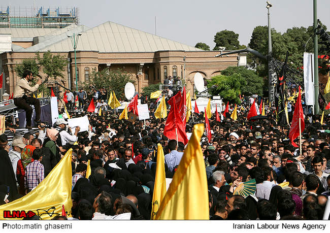 مراسم تشییع پیکر پاک شهدای غواص-2