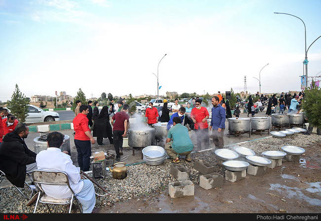مسجد جمکران در روز نیمه شعبان