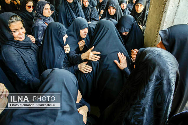 تشییع پیکر «احمد توکلی»