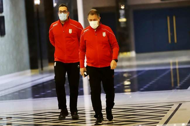 گزارش تصویری از ورود ملی‌پوشان به اردوی تیم ملی