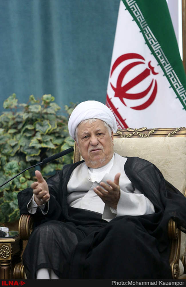 دیدار اعضای گروه سرمایه گذاری آل طه با آیت الله هاشمی رفسنجانی