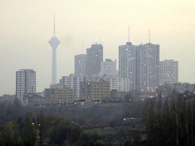 هوای تهران در مرز آلودگی 