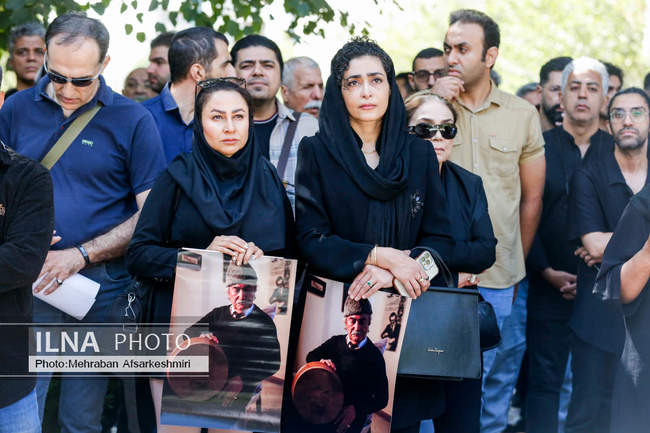 تشییع پیکر مرحوم بهمن رجبی 