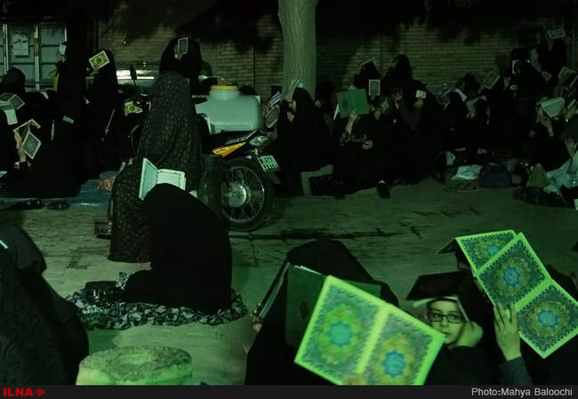 مراسم احیای شب بیست و یکم رمضان در استان قزوین/4