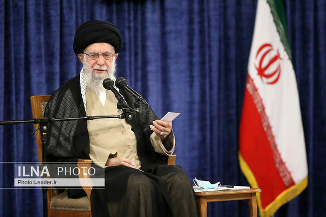 دیدار رئیس‌جمهور و اعضای هیئت دولت با حضرت آیت‌الله خامنه‌ای رهبر 