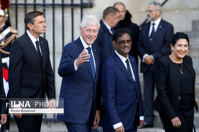 مراسم تشییع پیکر ژاک شیراک رئیس‌جمهور پیشین فرانسه