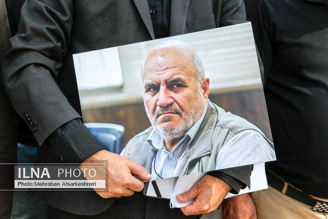 تشییع پیکر حسین حبیبی فعال کارگری پیشکسوت