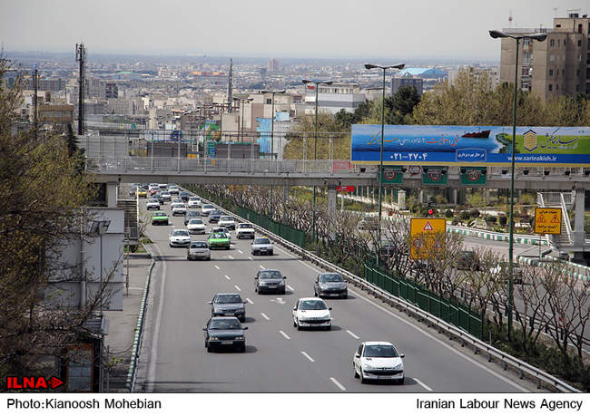 هوای پاک تهران پس از بارش باران بهاری