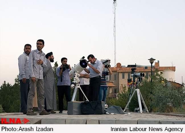 استهلال ماه شوال در قم