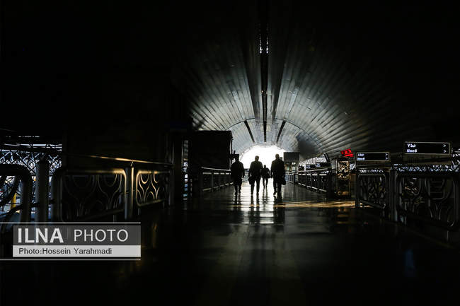 عزاداری شهادت حضرت زهرا(س) در قطار زائران رضوی