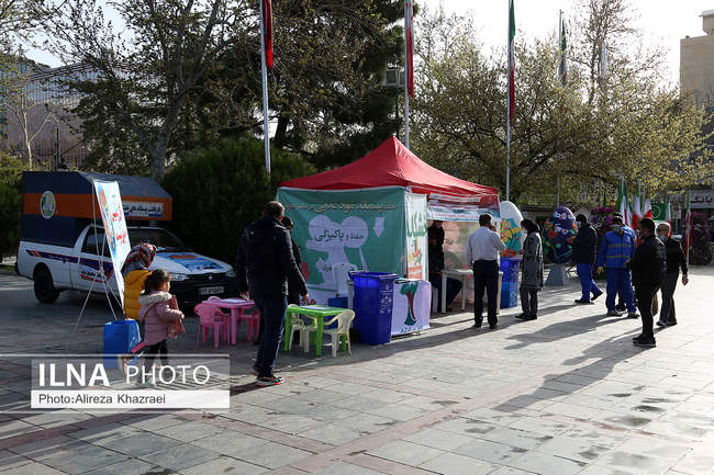 روز طبیعت در بوستان ملت تهران