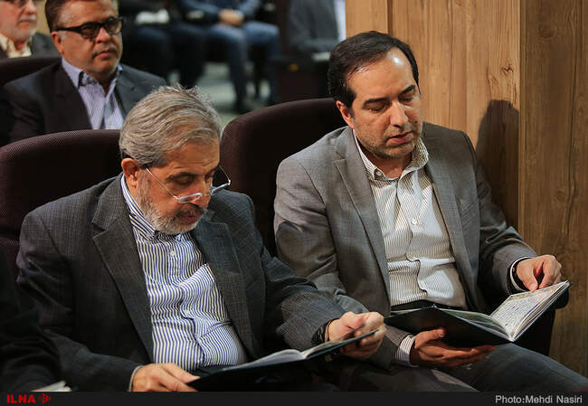 گزارش تصویری حضور مسئولان در مراسم ختم پدر بهرام قاسمی