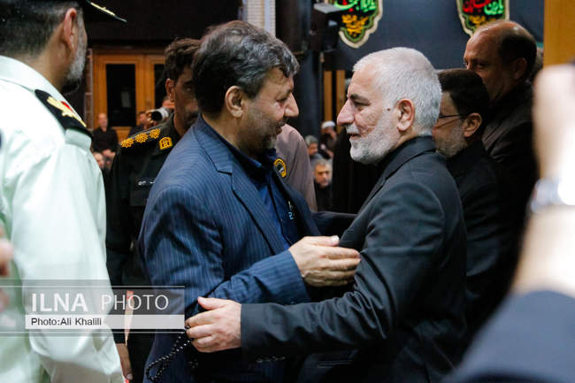 مراسم گرامیداشت شهدای حمله رژیم صهیونیستی به زندان اوین
