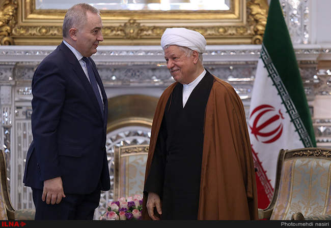 دیدار وزیر خارجه رومانی با آیت الله هاشمی رفسنجانی رئیس مجمع تشخیص م�