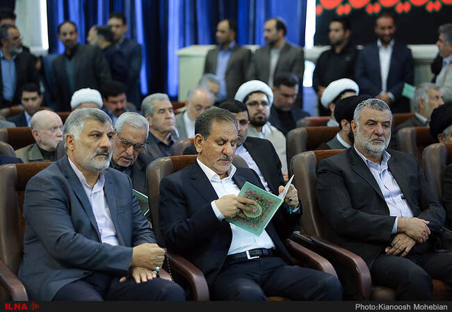 مراسم ترحیم پدر سردار سلیمانی