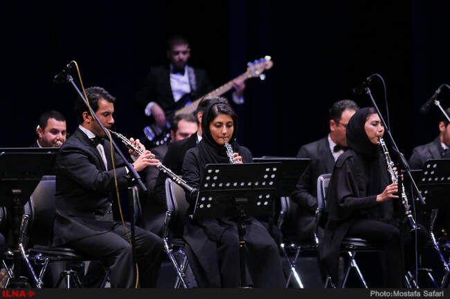 تصاویر گردهمایی هنرمندان در جشن خانه موسیقی در تالار وحدت
