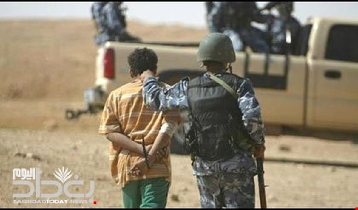 دستگیری دو عنصر تروریستی داعش در غرب موصل