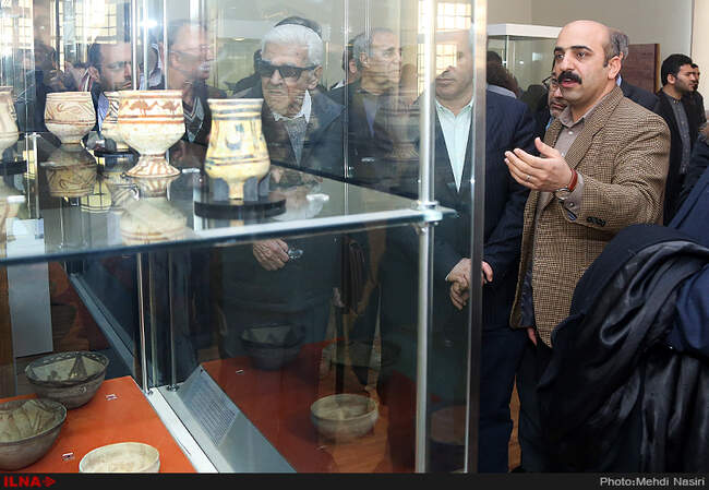 نمایش اشیای فرهنگی تاریخی استرداد شده ایران از ایتالیا در موزه ملی ایران