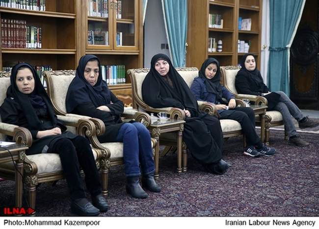 دیدار نمایندگان بیماران تالاسمی با آیت الله هاشمی